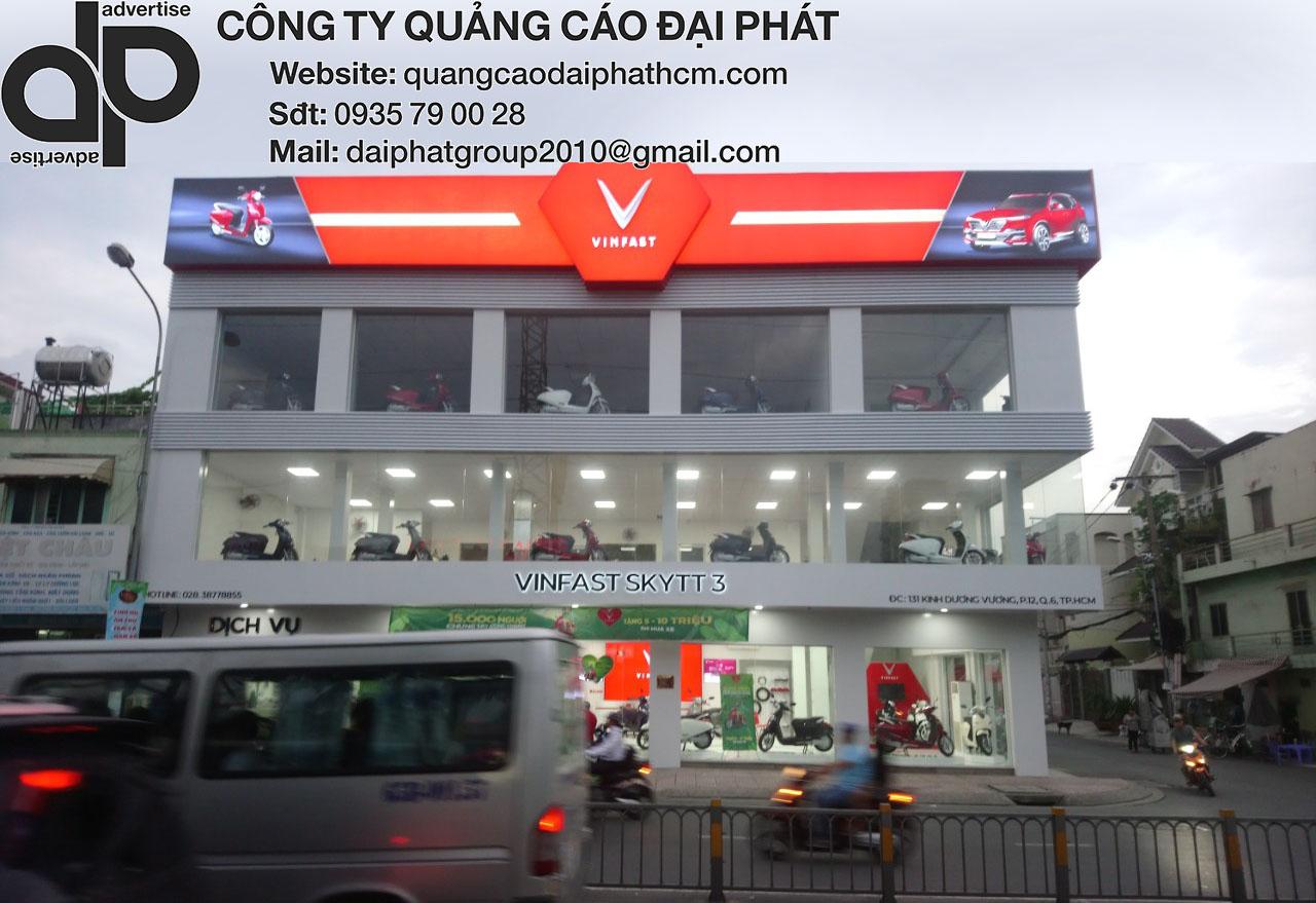 bảng hiệu VinFast